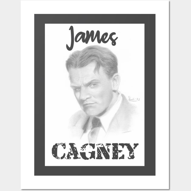 James Cagney Wall Art by jkarenart